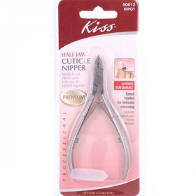 KISS PREMIUM HALF JAW CUTICLE NIPPER NIP01 KISS PREMIUM HALF JAW CUTICLE NIPPER NIP01